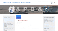 Desktop Screenshot of apba.info