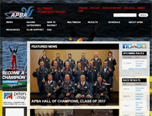 Tablet Screenshot of apba.org